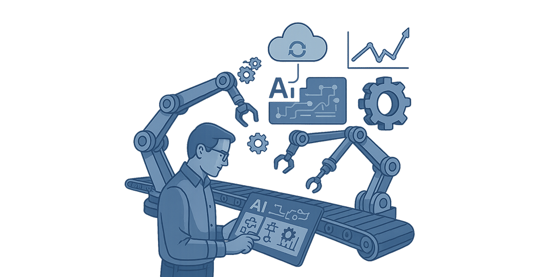 AI-Powered Operational Excellence Graphic